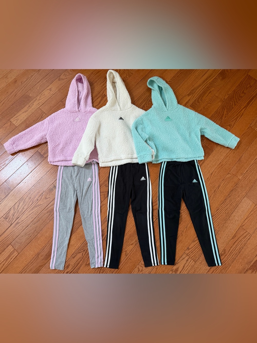 adidas girls’ 6x sets